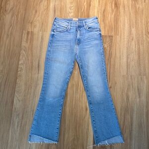Mother The Insider Crop Step Fray Size 26